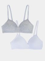 Pack 2 Sostén Peto Algodón