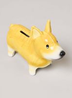 Alcancía de Perro Amarillo