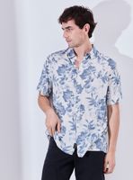 Camisa Estampado Reverse Hojas