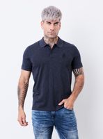 Polera Melange con Bordado