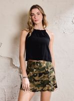 Blusa Halter Estampada
