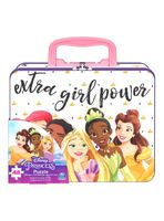 Puzzle Tipo Lonchera Metálica Princesas