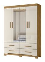 Clóset 4 Puertas 6 Cajones Capri