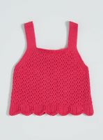 Polera Crochet de Algodón