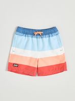 Traje de Baño Short Rayas