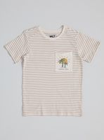 Polera Rayada con Parche