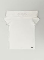 Polera Cuello Bote con Tachas Estrellas