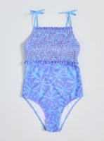 Traje de Baño Diseño Panal Estampado