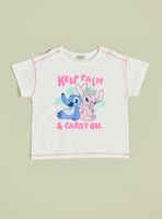 Polera Stitch con Costura Flúor