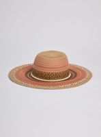Sombrero Playa Look Raffia Diseño Trama Color