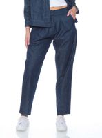 Pantalón Recto Tiro Alto Pretina Elástica