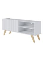 Rack TV Space 55"" Branco/Tauari