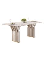 Juego de Comedor Yara 6 Sillas Off White-Ondina Neve