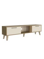 Rack TV 65"" Vance 2 Puertas 160x43x35 cm Fresno y Capri