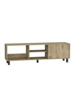 Rack TV 65"" Tunez 1 Puerta Macadamia