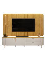 Estante Home Celine 70"" 2 Puertas Café