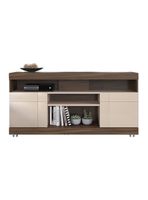 Rack TV Yara 47"" 2 Puertas Café