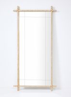 Espejo Bambú 180x90 cm Arena
