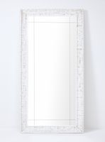 Espejo Rústico XL 180x90 cm Blanco
