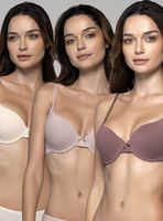 Pack 3 Sostén Copa Algodón 76717