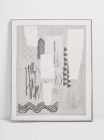 Cuadro Con Lino Tribal 1