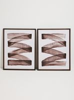 Set de 2 Cuadros Trazo Tribal