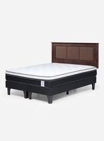 Cama Europea Style 6 King + Respaldo Rachel