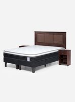 Cama Europea Style 6 King + Set de Muebles Rachel
