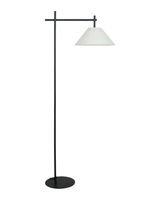 Lámpara de Pie Cónica Blanca