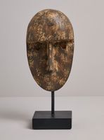 Escultura Cabeza Tribal 1