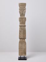 Escultura Humano Tribal