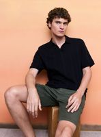 Polera Tejida Cuello Polo