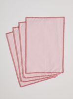 Set de 4 Individuales Rosa 33x48 cm