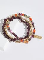 Pulsera Mix Piedras y Mostacillas