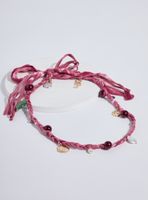 Collar Cinta Trenzada con Charms