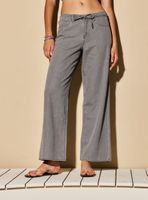 Jeans Baggy Animal Print y Colores con Amarra