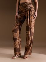 Pantalón Straight Fluido con Lazo Colección Ange Eyzaguirre