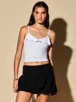 Polera Vuelo en Escote