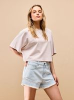 Polera Oversize Acid Wash