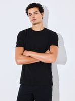 Polera Manga Corta Algodón Crew Neck