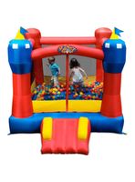 Castillo Mágico Inflable Rojo