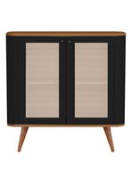 Buffet Neón Negro Caramelo