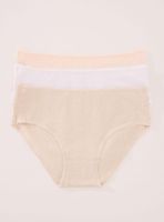 Pack 3 Calzón Culotte Algodón Orgánico