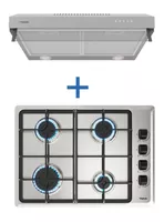 Kit Empotrable Encimera HLX 540 BUT + Campana CX 62120 INOX