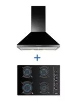 Kit Empotrable Encimera GBC 64003BUT + Campana DBB 60BK