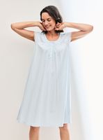 Camisa de Dormir 1 Color Detalle Bordado