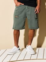 Short Roturas Denim Color