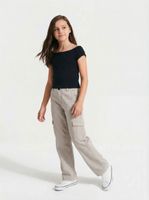 Pantalón Twill Look Cargo