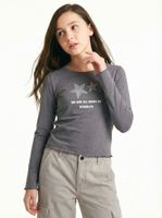 Polera Lentejuelas con Terminación Rule