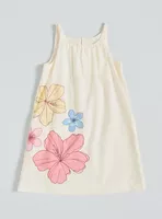 Vestido Estampado Flor de Lino